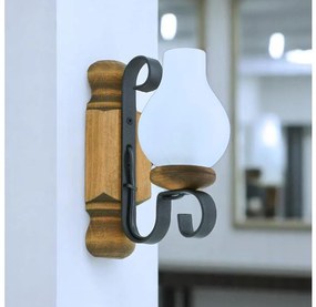 Brilagi - Fali lámpa RUSTIC 1xE14/40W/230V bükkfa