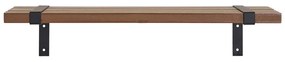 Natúr színű fali polc kőrisfa dekorral 50 cm Luxor – House Nordic
