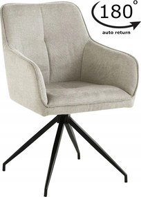 Bézs kárpitozott forgószék nappali étkező konyha íróasztal Aster