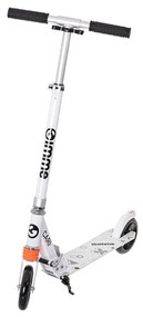 CARI roller, scooter, összecsukható, 14,5 cm-es kerekekkel, 100 kg teherbírás, fehér