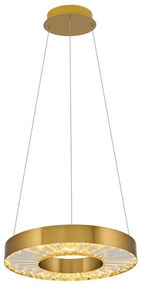 LED csillár kábelen JESI LED/35W/230V 3000K átm. 40 cm bronzszínű