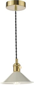 Dar Lighting vintage függeszték hadano sárgaréz darhad0140-06