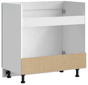 Mosogató sljzat szekrény Kalmar füstölt tölgy 80x46x81,5 cm