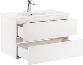 Vario Forte 80 alsó szekrény mosdóval fehér-fehér