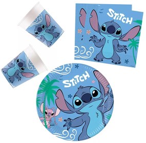 Disney Lilo és Stitch, A csillagkutya Angel party szett 36 db-os 23 cm-es tányérral