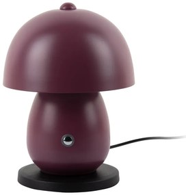 Mályvaszínű LED asztali lámpa fém búrával (magasság 18 cm) Mono LED – Leitmotiv