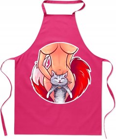 Konyhai kötény Forró cica mellek nő Ajándék