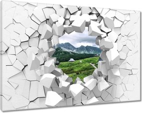 Vászonkép 60x40 Tátra Lánctalpas csarnok