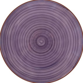 Lamart LT9084 Happy kerámia lapos tányér, átmérő 26,8 cm, lila