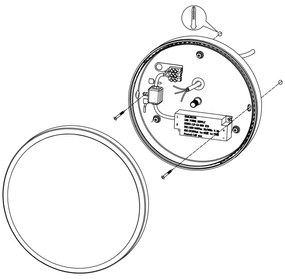 Eglo 98712 - LED Kültéri fali lámpa MONGODIO LED/11,5W/230V IP44
