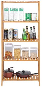 Bambusz tárolópolc