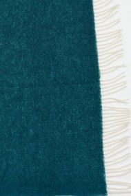 Luxus pléd új-zélandi gyapjúból, türkizkék türkiz 140x200 cm