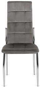 Szürke Bársony Étkezőszék. MOLLY