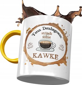 Sárga Bögre Kiskereskedőknek Kávéscsésze Nyomtatott Fotóval