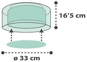 Dalber 41416H - Gyermek mennyezeti lámpa CLOUDS 2xE27/60W/230V zöld