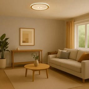 Rabalux 71282-LED Dimmelhető mennyezeti lámpa ZOFRAEL 34W/230V 3000-6500K átm.51cm+távirányító