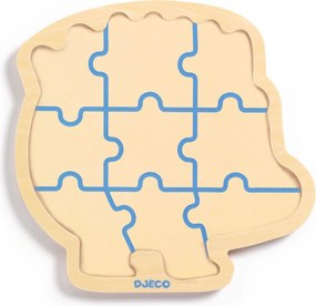 Fa puzzle - Süni, 9 db-os - Puzzlo Kipic