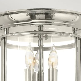 Hinkley HK-GENTRY-F-PN - Mennyezeti lámpa GENTRY 3xE14/40W/230V fényezett króm