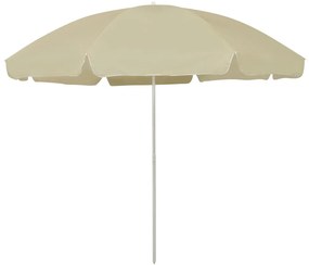 homoksárga strandnapernyő 300 cm