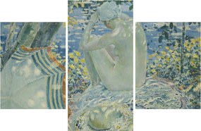 Kép - Frederick Carl Frieseke, On the Bank, reprodukciók (90x60 cm)