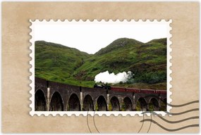 Poszterek 60x40 Gőzmozdony híd