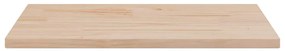 2 db tömör fenyőfa téglalap alakú asztallap 70 x 35 x 2,5 cm