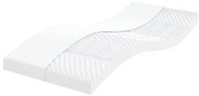 tópszínű kihúzható szövet heverő fiókkal 100 x 200 cm