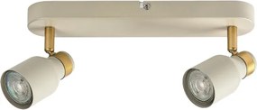 Rabalux 73096 - Irányítható spotlámpa NEZORI 2xGU10/15W/230V