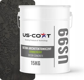 Építészeti Beton Kültéri Antracit F267 10m2 15kg Falra Szerelhető