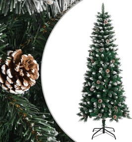 vidaXL zöld PVC műkarácsonyfa állvánnyal 180 cm