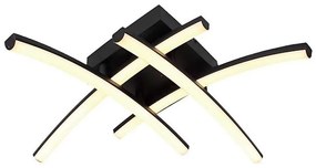 LED Mennyezeti lámpa LED/24W/230V 3000K fekete