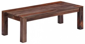 szürke tömör kelet-indiai rózsafa dohányzóasztal 110x50x35 cm