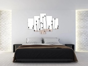 Kép - Grafikus rét N⁰1 (150x105 cm)