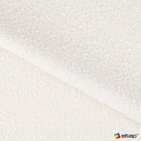 Fehér kárpitozott ágyneműtartós franciaágy ágyráccsal 180x200 cm Dizzle – ELTAP