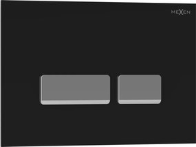 Mexen Tex 07 öblítőgomb, fekete - 6107-02