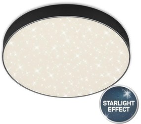 Briloner 7074-415 - LED Mennyezeti lámpa STAR SKY LED/21W/230V átm. 28 cm fekete
