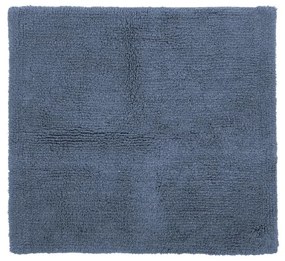Luca kék pamut fürdőszobai kilépő, 60 x 60 cm - Tiseco Home Studio