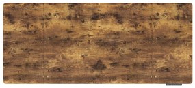 Elektromosan állítható magasságú íróasztal - 140x60cm rusztikus barna ülő-/állómunkához - LVN System Lite LV1714