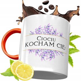 Narancssárga Bögre Nagynéninek Tökéletes Ajándék fényképes nyomtatással