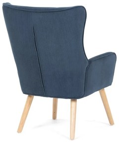 Kék Kordbársony U-Fotel. AK-314 BLUE2