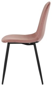 Rózsaszín Bársony Étkezőszék. CT-971 PINK4