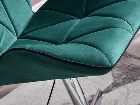 Fotel Velma S (zöld + fekete). 1110465