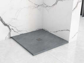 Zuhanytálca rea Grey Rock 90 x 90