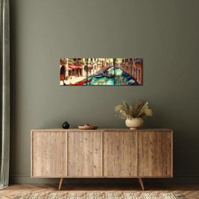 Kép - Velence (órával) (90x30 cm)