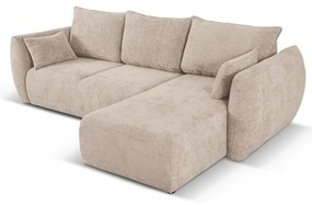 Bézs sarokkanapé (jobb oldali) Matera – Cosmopolitan Design