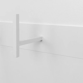 Fehér fém fali fogas 64 cm Chapman – Spinder Design