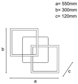 Dimmelhető LED mennyezeti lámpa LED/80W/230V 3000-6500K + távirányító