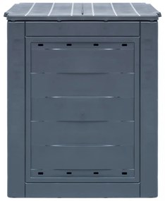 2 db szürke kerti komposztáló 60 x 60 x 73 cm 520 liter