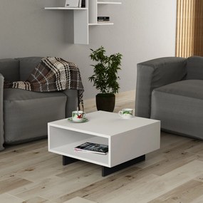 Dohányzóasztal Hola - White, Anthracite