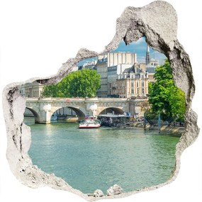 3d lyuk fal dekoráció Seine párizs nd-p-73852810